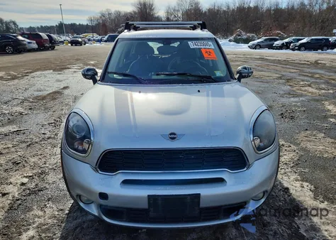 2013 Mini Cooper S Countryman из США, поврежденный, VIN WMWZC5C53DWM16157